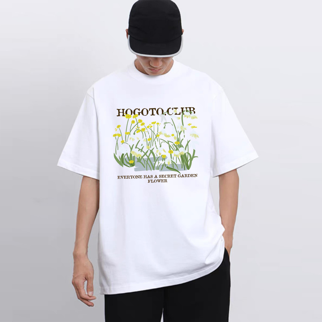 Áo thun Local Brand HOA EVERYONE HOGOTO unisex 100% cotton 260GSM - shop Hogotoclub - nam nữ from rộng oversize