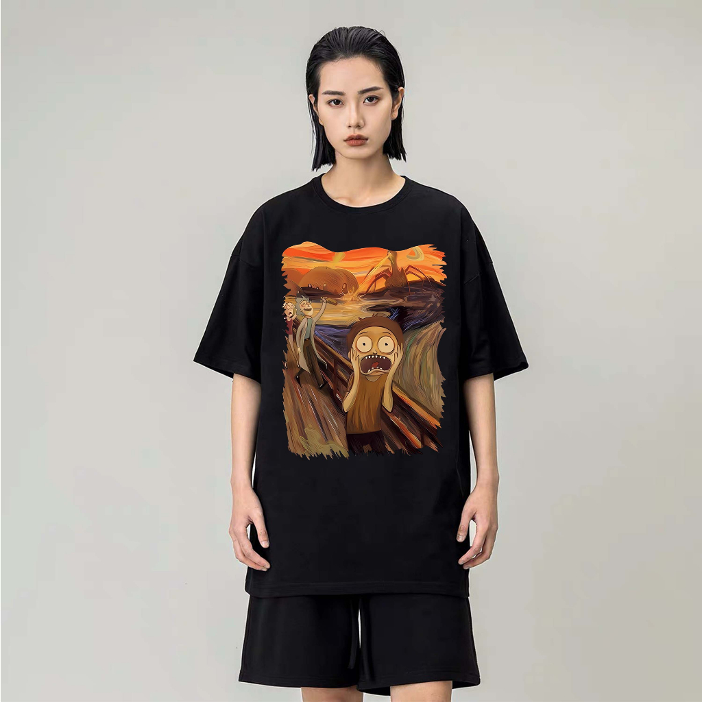 Áo thun Local Brand  SỢ HÃI  unisex 100% cotton 260GSM - shop Hogotoclub - nam nữ from rộng oversize