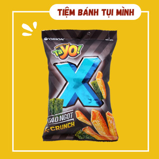 Bánh Snack X - Crunch khoai tây vị tảo ngọt 30g, đô ăn vặt