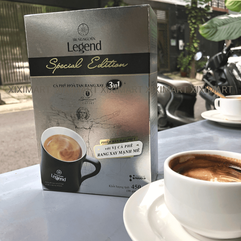 Cà phê hòa tan Special Edition Trung Nguyên Legend 3in1 – hộp 18 gói Xiximart
