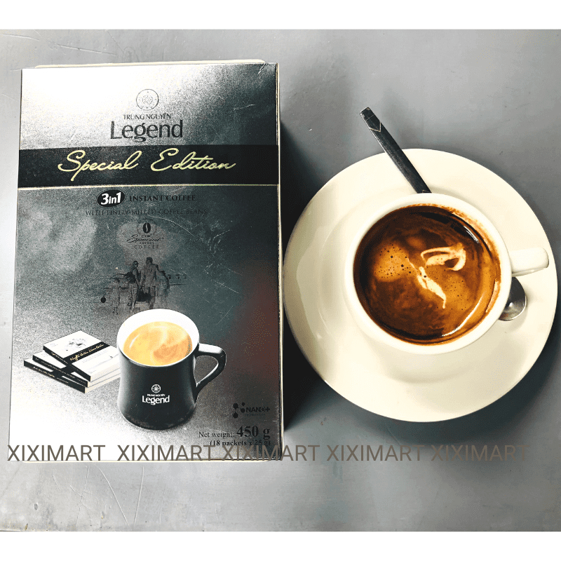 Cà phê hòa tan Special Edition Trung Nguyên Legend 3in1 – hộp 18 gói Xiximart