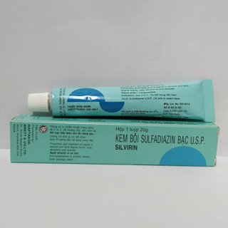 Kem bôi bỏng Silvirin 20g