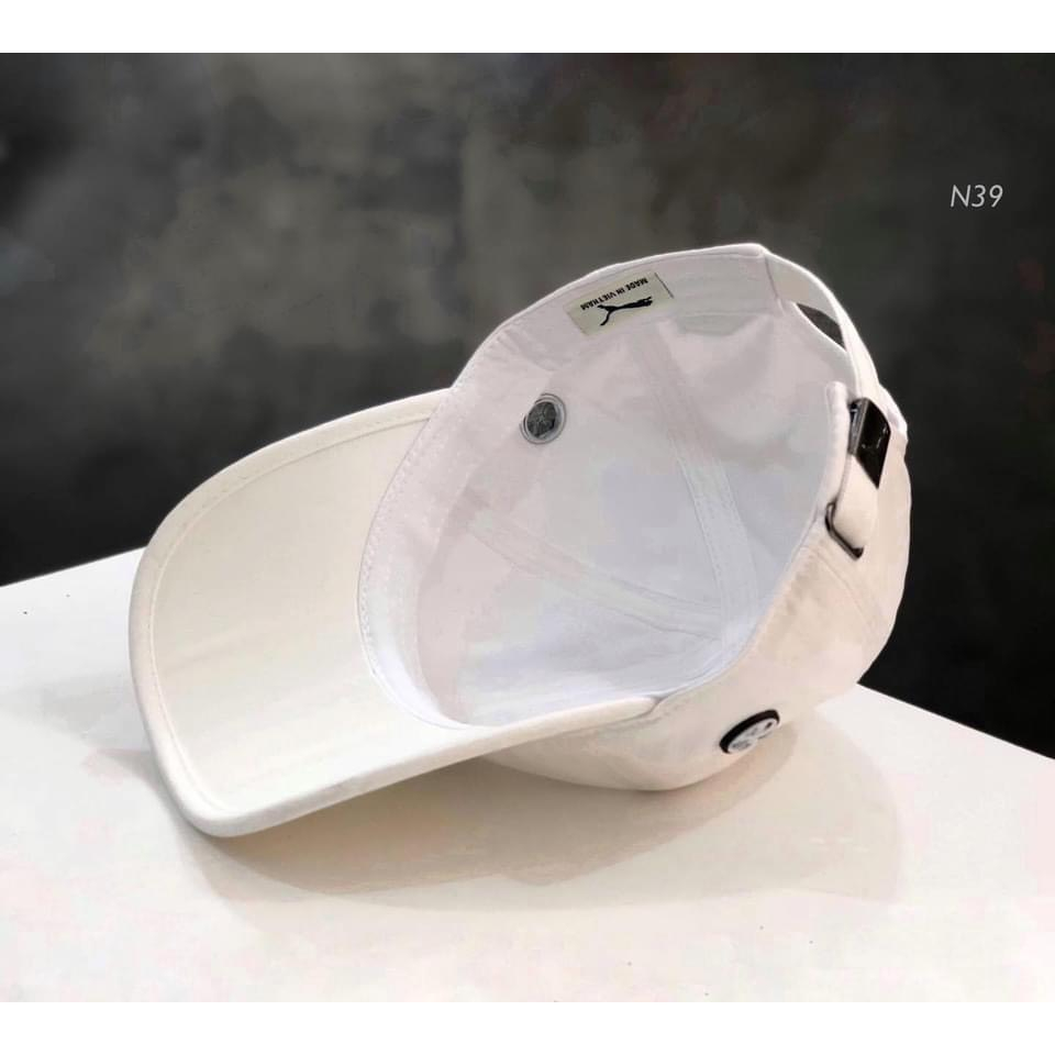 Nón kết, mũ lưỡi trai nam nữ Pu.ma vải Kaki đẹp form chuẩn