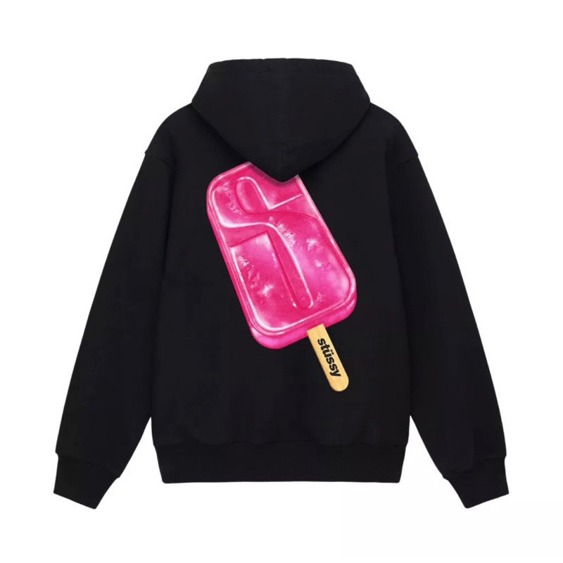 Áo Hoodie Stuss.y 2 lớp nỉ bông dày dặn - Áo khoác ngoài Stu.ssy thiết kế in hoạ tiết - Hoodie chui đầu