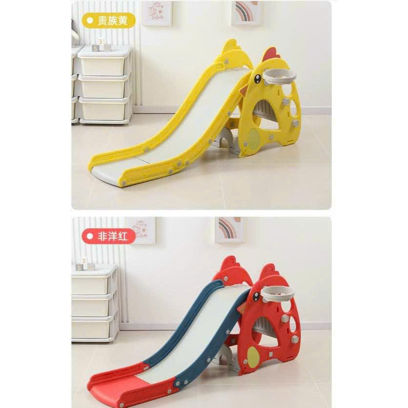 CẦU TRƯỢT CHO BÉ - CẦU TUỘT CHO BÉ CAO CẤP MẪ GÀ CON BẢO HÀNG 12 THÁNG