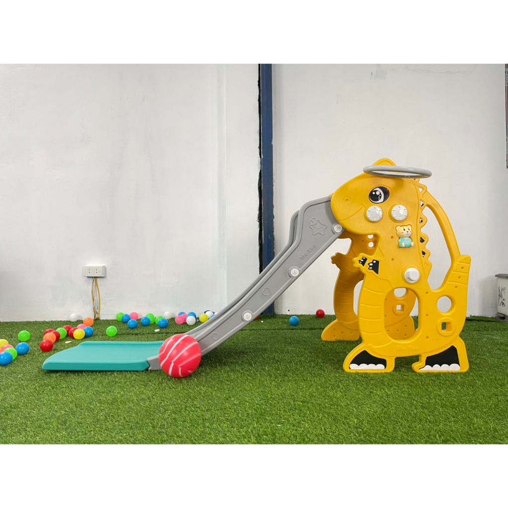 CẦU TRƯỢT CHO BÉ - CẦU TUỘT CHO BÉ CAO CẤP MẪ GÀ CON BẢO HÀNG 12 THÁNG