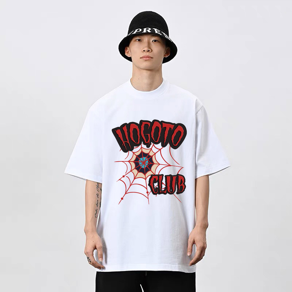 Áo thun Local Brand Spider silk  unisex 100% cotton - shop Hogotoclub - nam nữ from rộng oversize