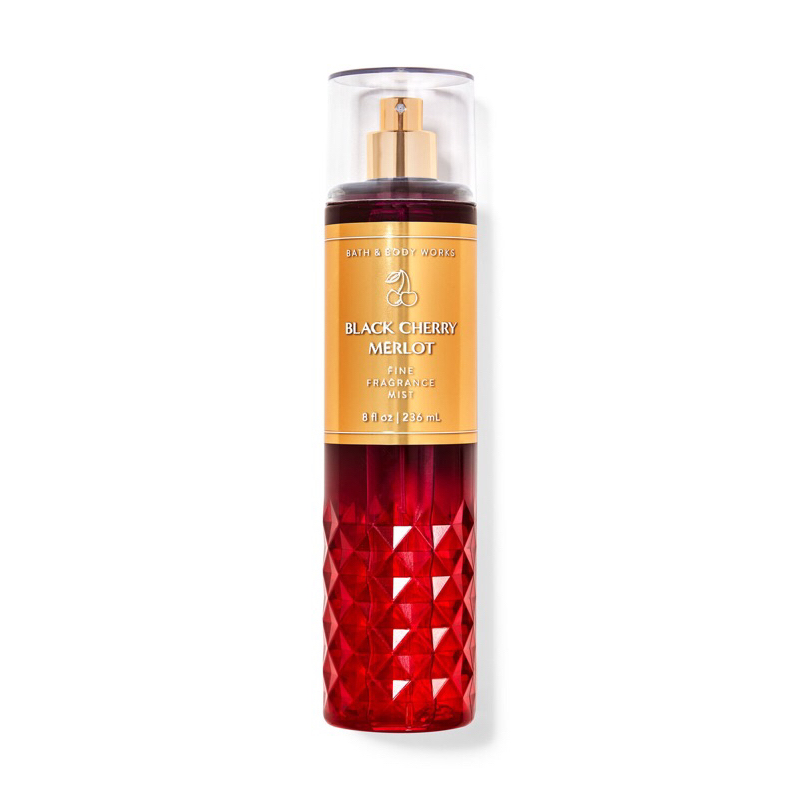 Xịt thơm toàn thân nước hoa Bath and Body Works - Black Cherry Merlot 236ml