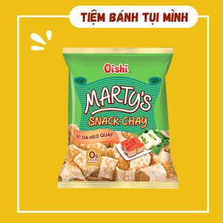 Bánh Snack chay vị da heo quay Oishi 32gram, đồ ăn vặt