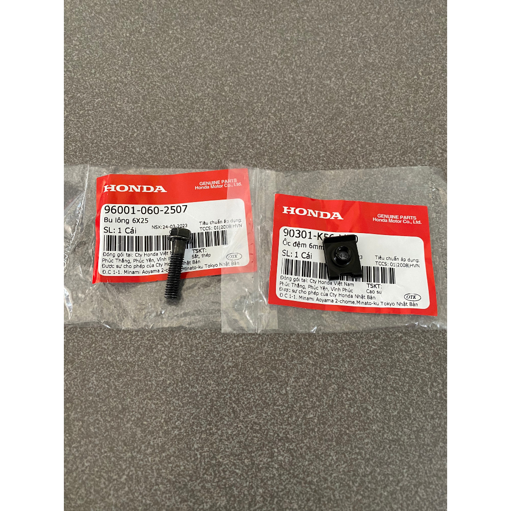 Kẹp ốc bắt dè b trước xe winner v1 chính hãng 960010602507 90301K56V50