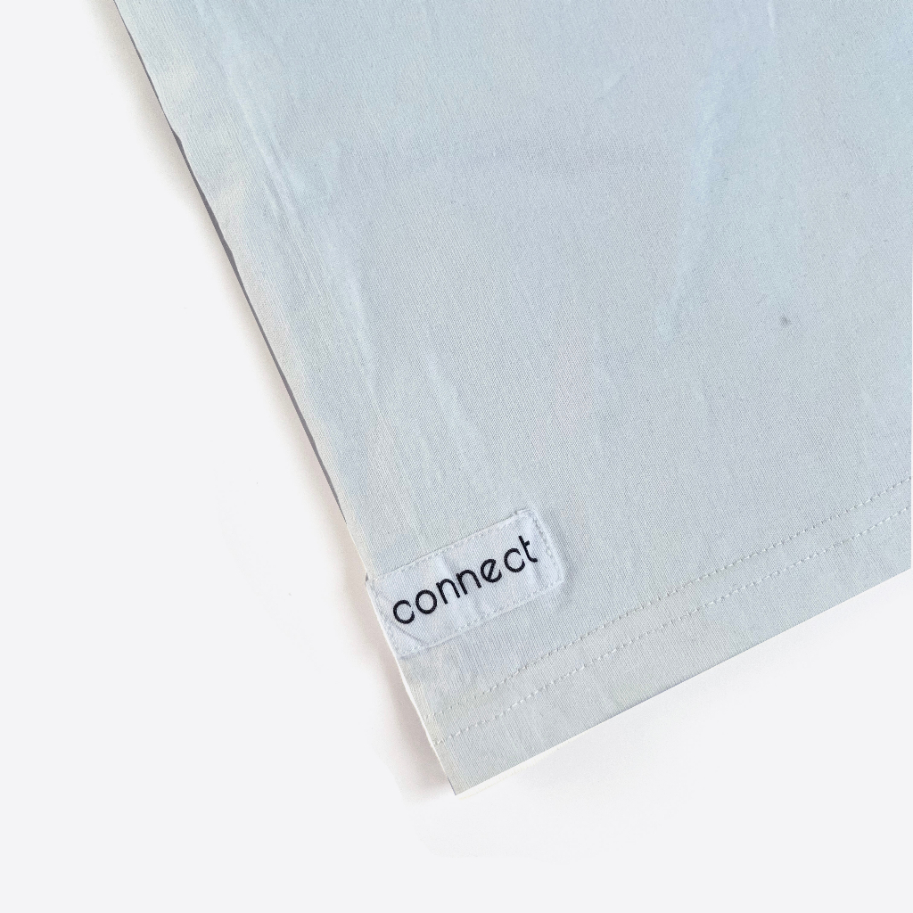 Áo thun nam áo phông nam cotton cổ tròn CONNECT unisex cho nam nữ CONNECT02