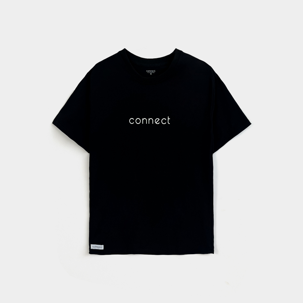 Áo thun nam áo phông nam cotton cổ tròn CONNECT unisex cho nam nữ CONNECT02
