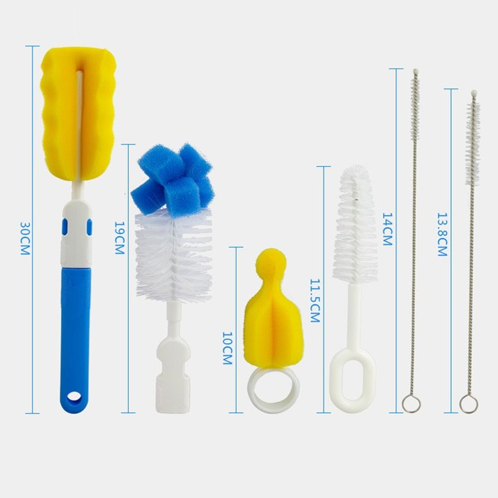 Bộ Cọ Rửa Bình Sữa , Vệ Sinh Bình Sữa 6 chi tiết