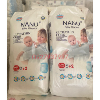 Tả Quần Nanu size M/L/Xl/2XL/3XL 50 miếng