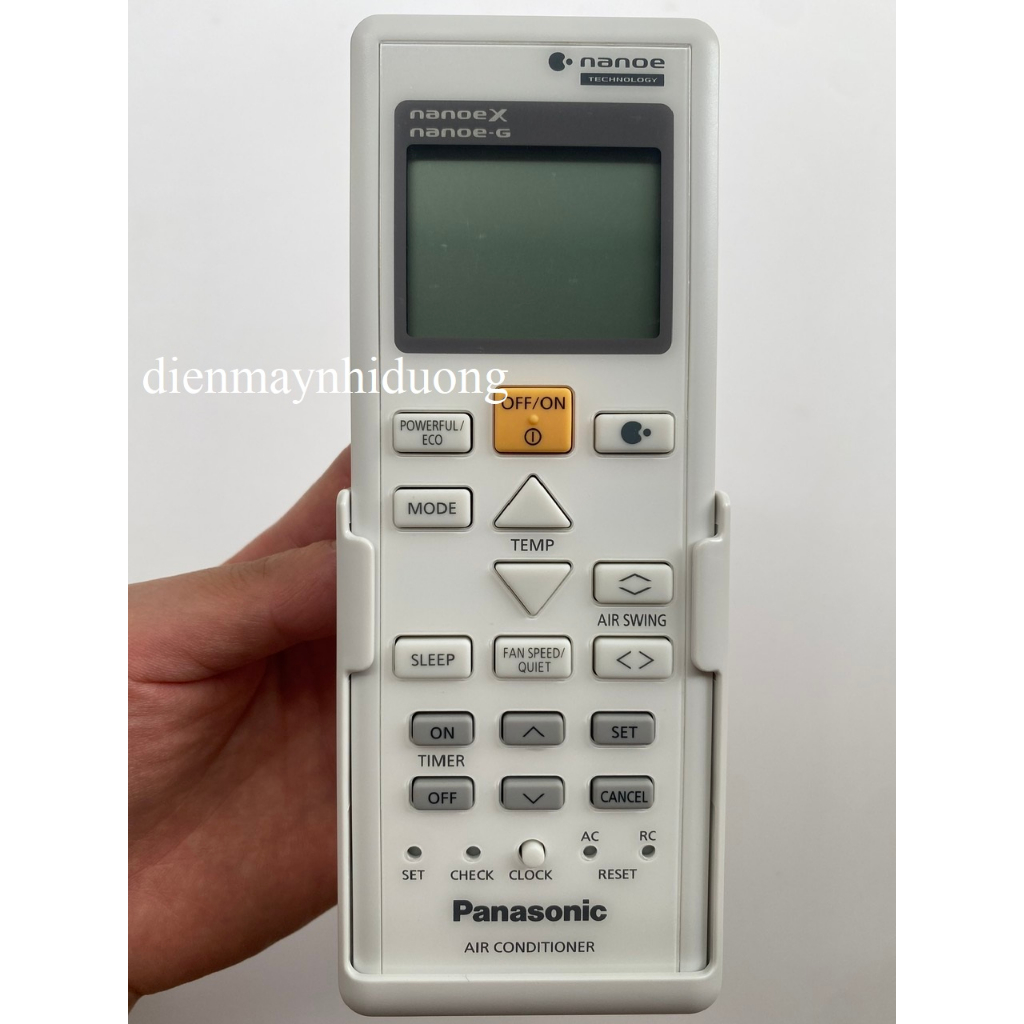 Điều khiển điều hoà panasonic chính hãng