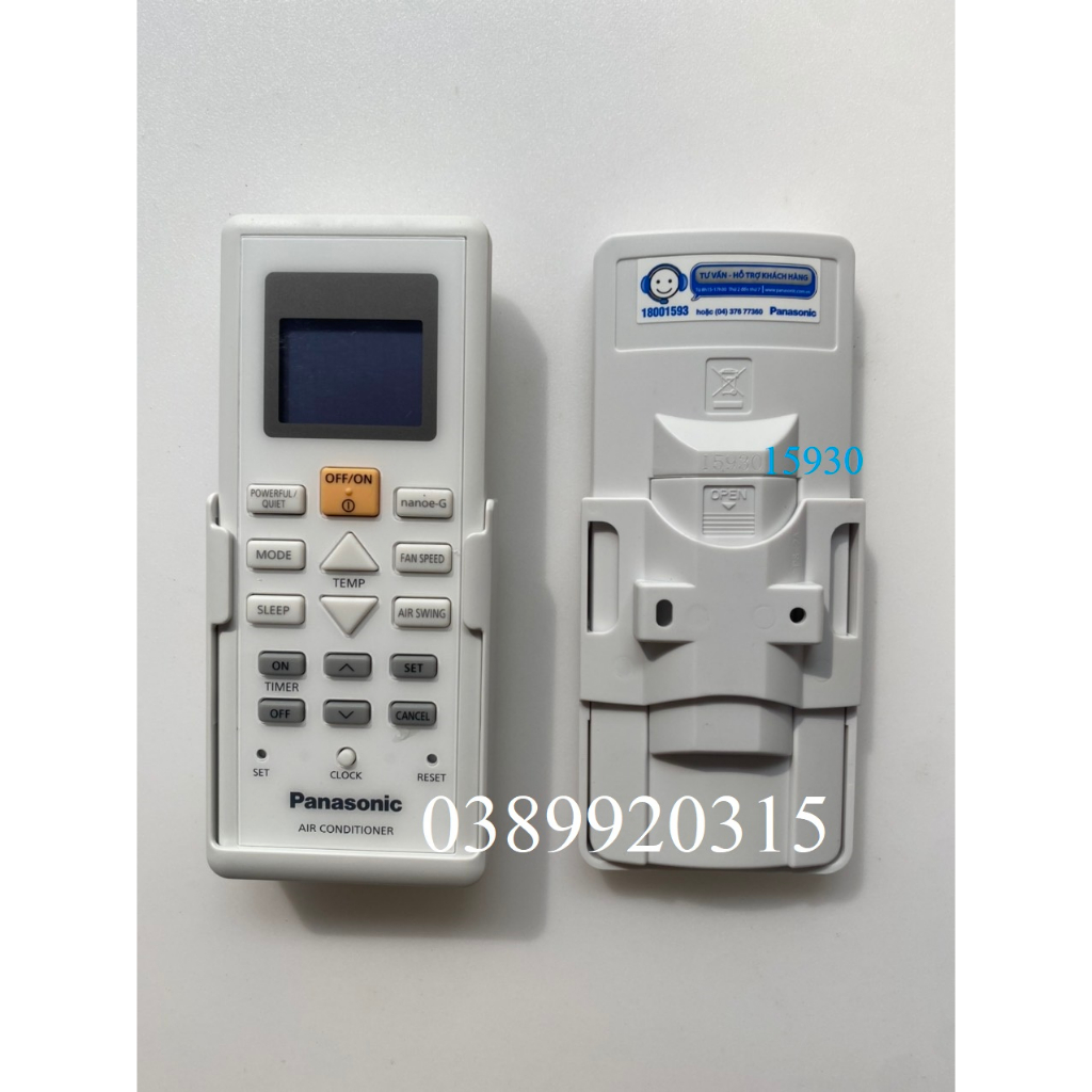 Điều khiển điều hoà panasonic chính hãng