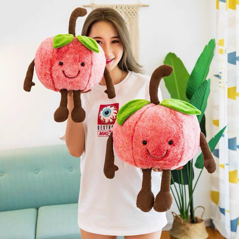 Gấu Bông Dưa Hấu Mềm Mịn Kích Thước 25cm Cao Cấp Foxx Store
