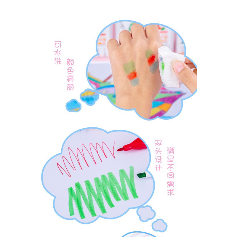 Màu Lông Tô Vẽ 2 Đầu Tiện Dụng