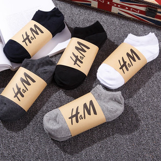 Combo 5 đôi tất hm cổ ngắn chất cotton kháng khuẩn