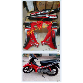 Bộ Tem Sirius Rc đỏ đen hàng cao cấp