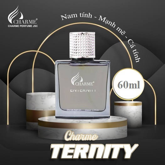 Nước hoa nam Charme Enternity 60ml Nam tính Mạnh mẽ Cá tính