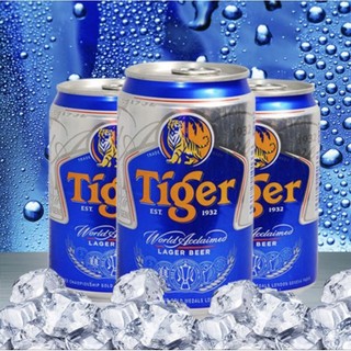 [1 thùng] Bia tiger nâu (24 lon)