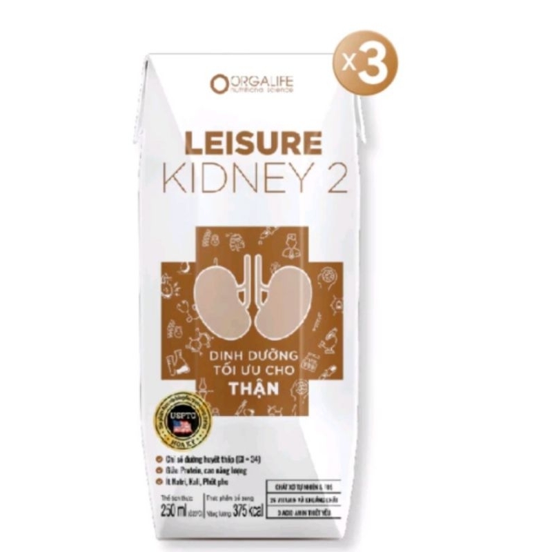 Cháo leisure kidney 2- 250ml (15 hộp)
