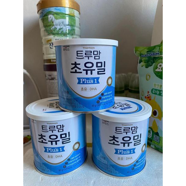 (Mẫu mới) Sữa non Ildong Plus 1, Plus 2 Hàn Quốc hộp 90 gói