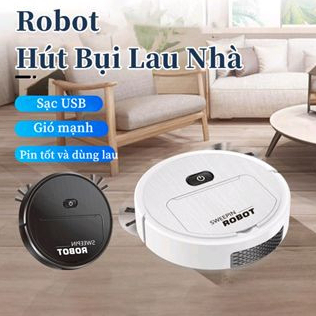 Robot Hút Bụi Lau Nhà Clean Thông Minh - Hàng Cao Cấp Đa Chức Năng - Bảo Hành 12 Tháng