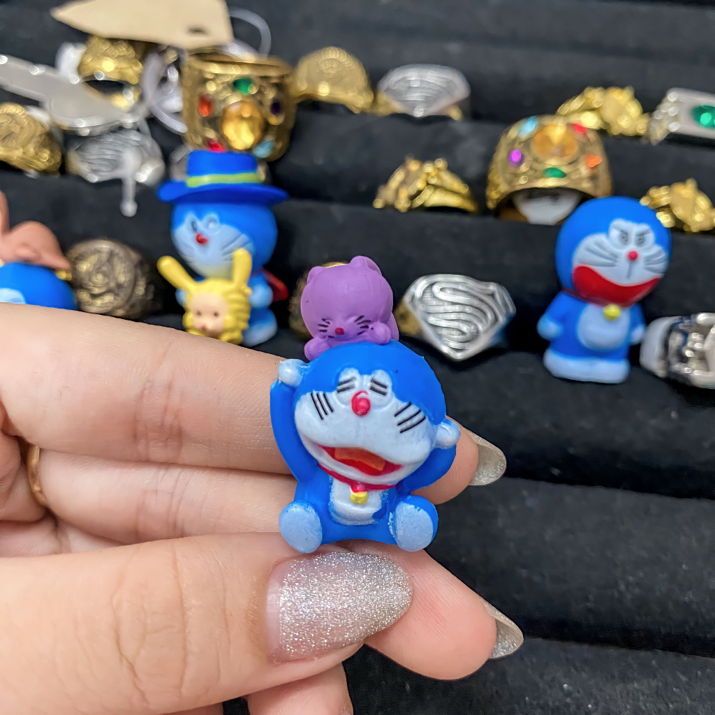 Set Mô Hình Doraemon mini 8 con - Trang trí bàn học siêu cute