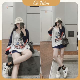 Set bộ nữ áo phông áo phông giấy có mũ rút dây in hình pope mix quần sooc đùi umi freesize