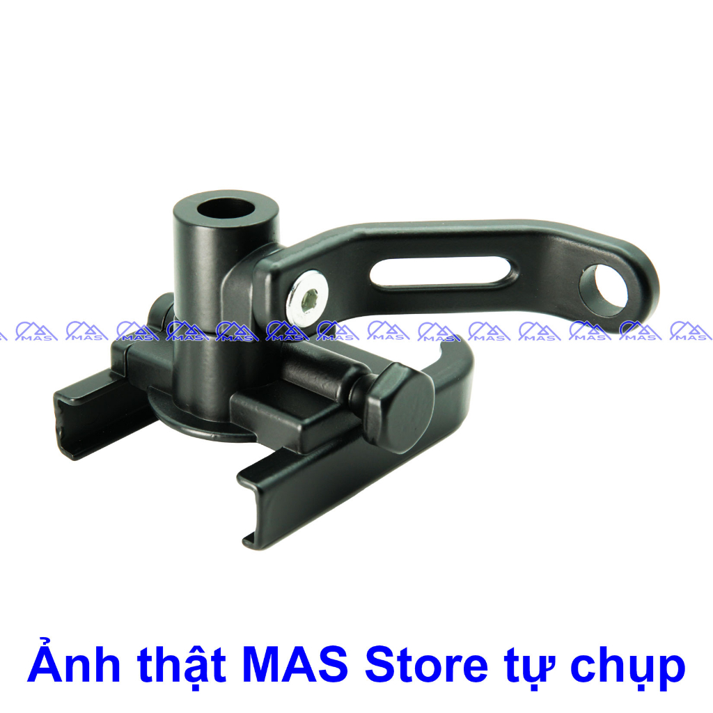 Kẹp điện thoại xe máy Giá đỡ điện thoại xe máy gắn chân gương kim loại 360 độ