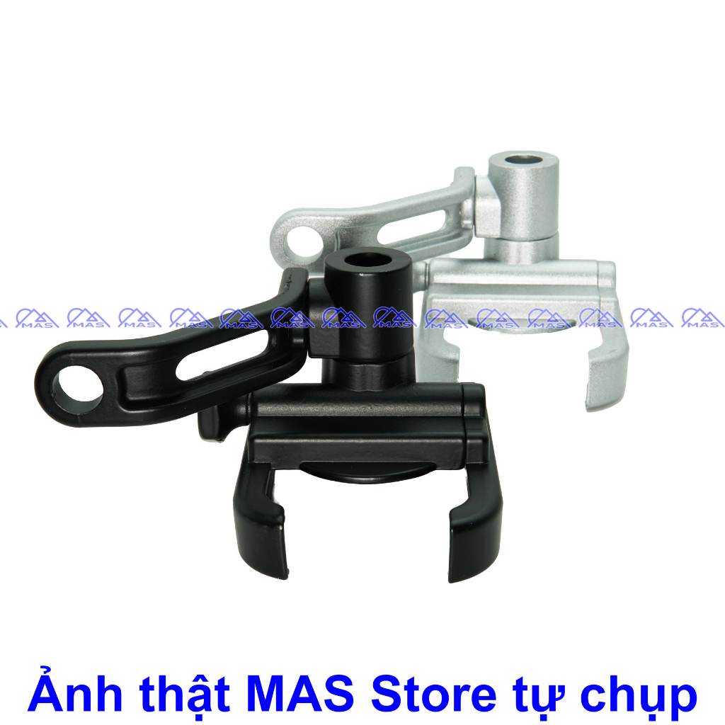 Kẹp điện thoại xe máy Giá đỡ điện thoại xe máy gắn chân gương kim loại 360 độ