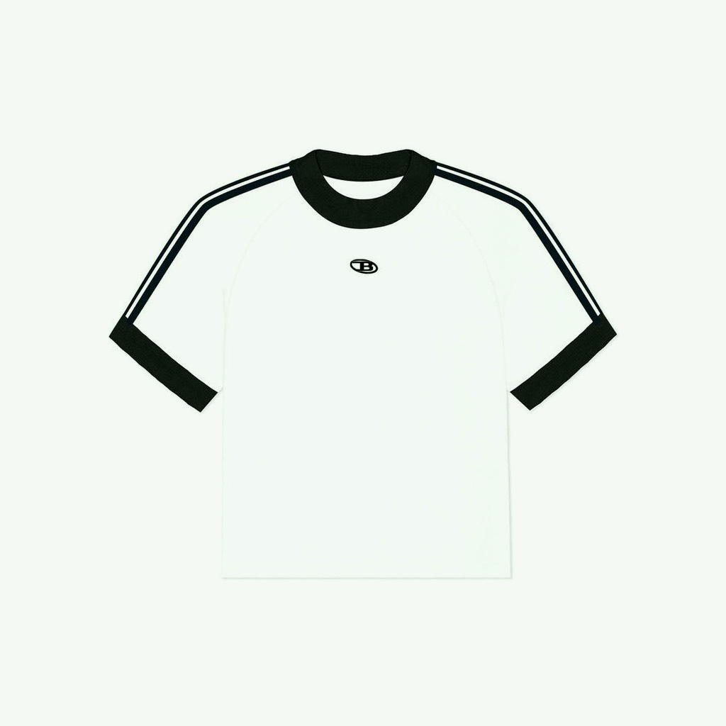 Áo Thun BABY TEE CHỮ B Nữ Ôm Body Chất Borip Cotton Co Giãn Tốt, Tay Ngắn Cổ Tròn - 𝓡𝓲𝓴𝓴𝓸