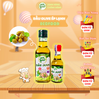 Dầu Olive ECOFOOD Nhập Khẩu Ý,Dầu Ăn Dặm Cho Bé Từ 6 Tháng Tuổi