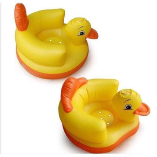 Ghế hơi tập ngồi hình vịt cho bé