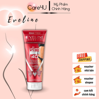 Kem giảm mỡ giảm béo Eveline Thermo Active 250ml