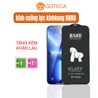 Kính Cường lực iphone cao cấp King kong Baiko Chính Hãng