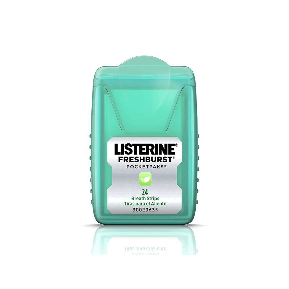 MIẾNG NGẬM Thơm Miệng LISTERINE Pocketpaks 72 Tiras - USA
