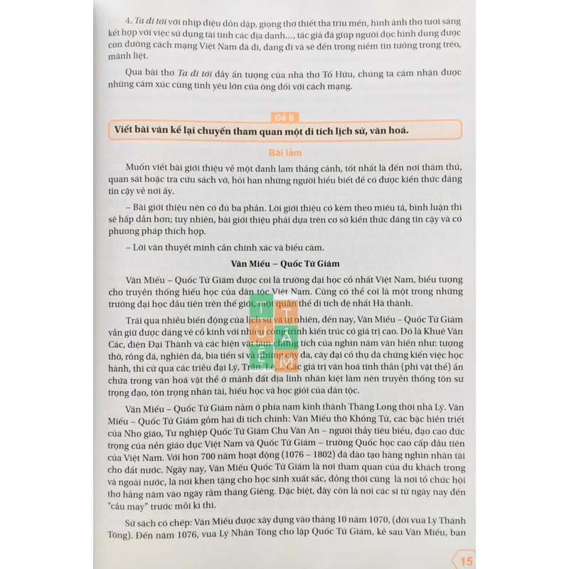 Sách - Những bài làm văn mẫu lớp 8