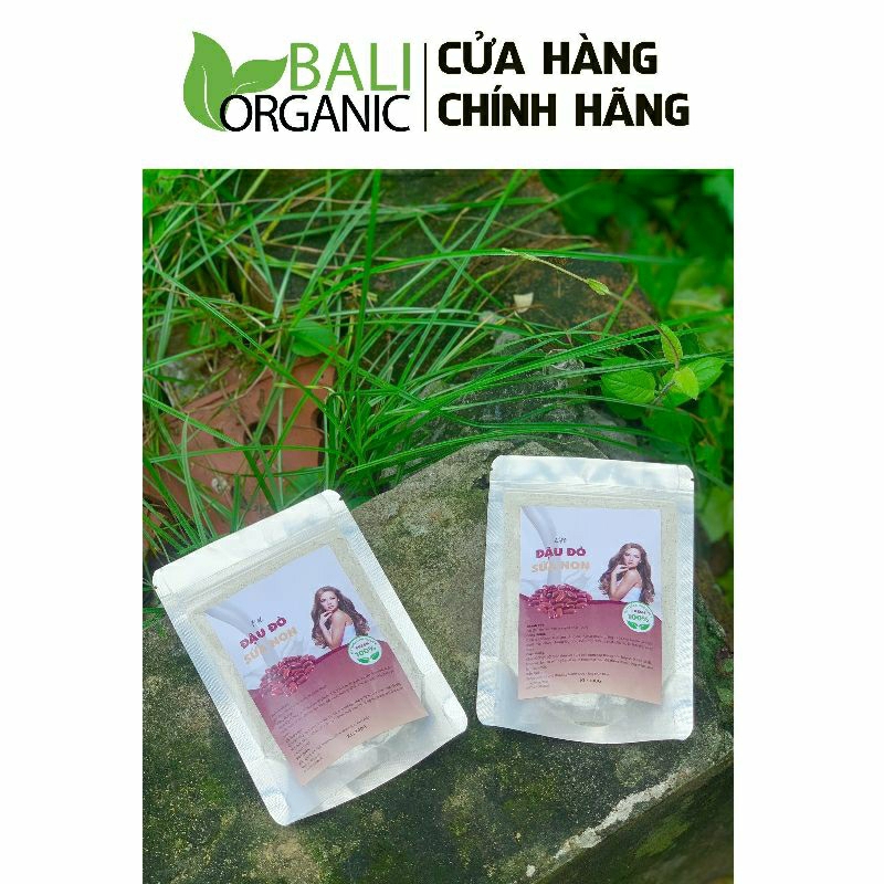 Ủ trắng đậu đỏ sữa non 100gr Bali organic