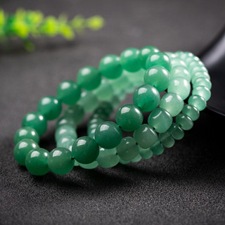  Vòng tay Phong Thủy Đá Xanh Aventuriine  TẶNG HỘP GỖ  Mệnh Mộc Hỏa - Phong Thủy Tây Tạng 