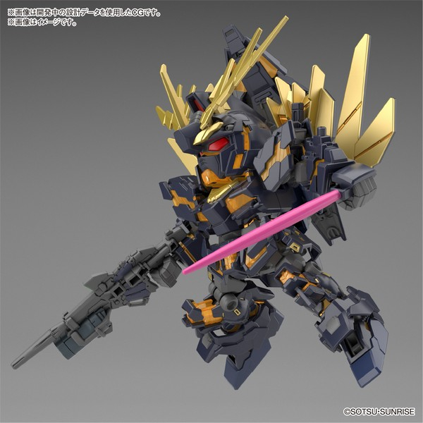 Mô hình lắp ráp SD CROSS SILHOUETTE UNICORN GUNDAM 02 BANSHEE &BANSHEE NORN PARTS SET  4573102621597