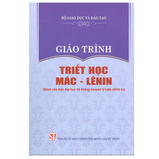 Sách - Giáo trình Triết học Mác – Lê nin