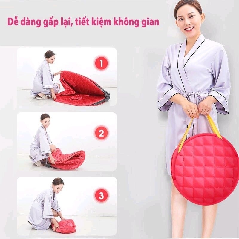 Lều Xông Hơi ANKEI Cao Cấp 3 Lớp Vải Có Mũ