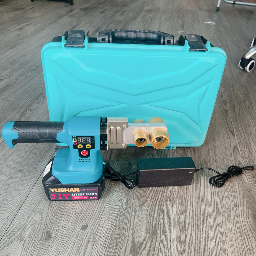 Máy Hàn Nhựa Dùng Pin Yushan 1400W 20/25/32mm Máy Hàn Ống Nóng Chảy PE/PPR/PB Nhiệt Độ Tối Đa 320 ℃, Dùng Chân Pin M21