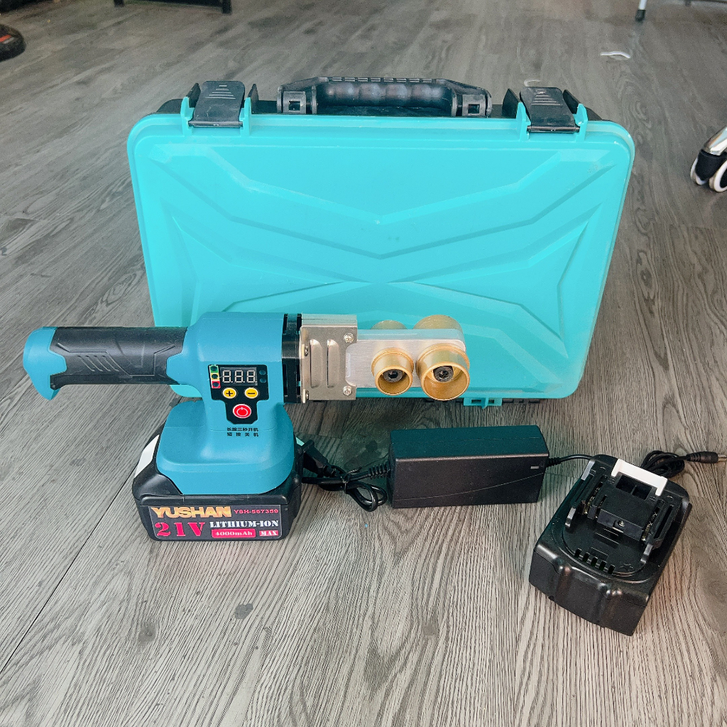Máy Hàn Nhựa Dùng Pin Yushan 1400W 20/25/32mm Máy Hàn Ống Nóng Chảy PE/PPR/PB Nhiệt Độ Tối Đa 320 ℃, Dùng Chân Pin M21