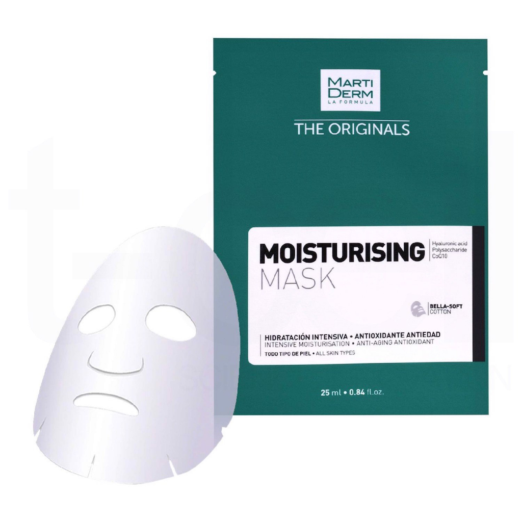 Mặt Nạ Siêu Dưỡng Ẩm MartiDerm The Originals Moisturising Mask - hộp 10 miếng Tieen's Cosmetic