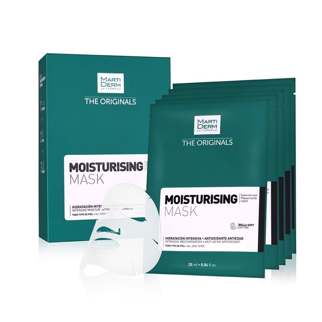 Mặt Nạ Siêu Dưỡng Ẩm MartiDerm The Originals Moisturising Mask - hộp 10 miếng Tieen's Cosmetic