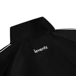 Áo khoác Levents Line Jacket/ Black Chất Dù Unisex Oversized